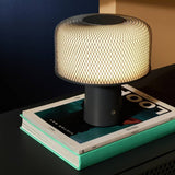 Argos Habitat Marlo Rechargeable LED Touch Table Lamp - Charcoal- Buy online at McGrocer