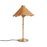Habitat Norah rattan table lamp natural (British brand)