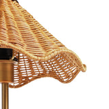 Habitat Norah rattan table lamp natural (British brand)