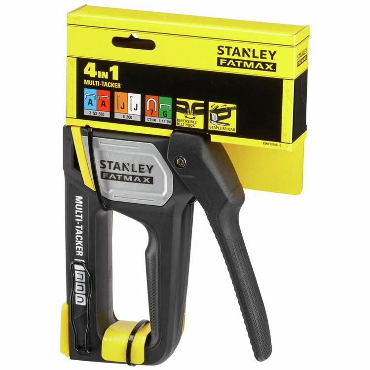 Stanley Fatmax 4-in-1 multi tracker staple gun - British product