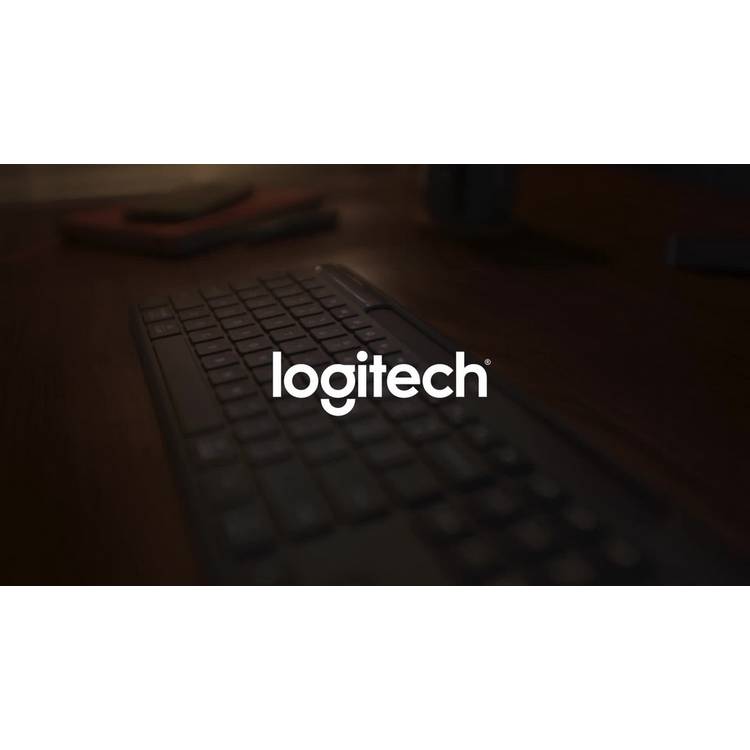 Logitech Signature Slim Solar+ wireless keyboard Graphite, imported from the UK