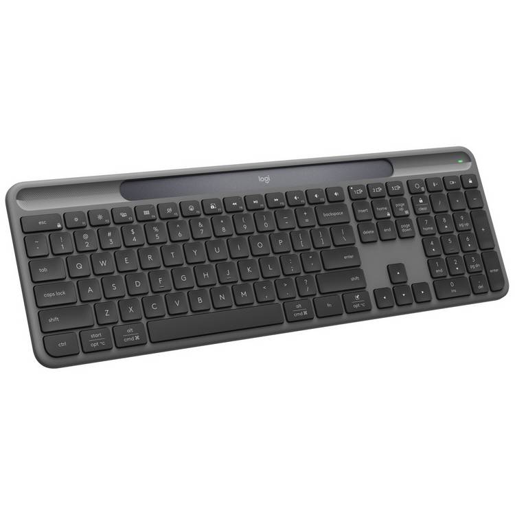 Logitech Signature Slim Solar+ wireless keyboard Graphite, imported from the UK