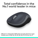 Logitech M185 compact wireless mouse - British product