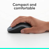 Logitech M185 compact wireless mouse - British product