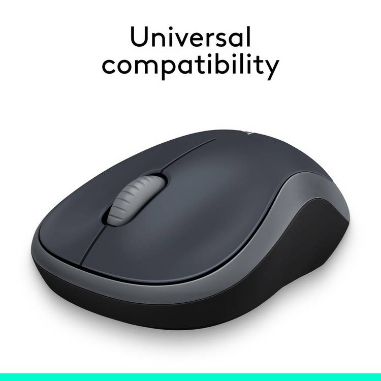Logitech M185 compact wireless mouse - British product