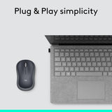 Logitech M185 compact wireless mouse - British product