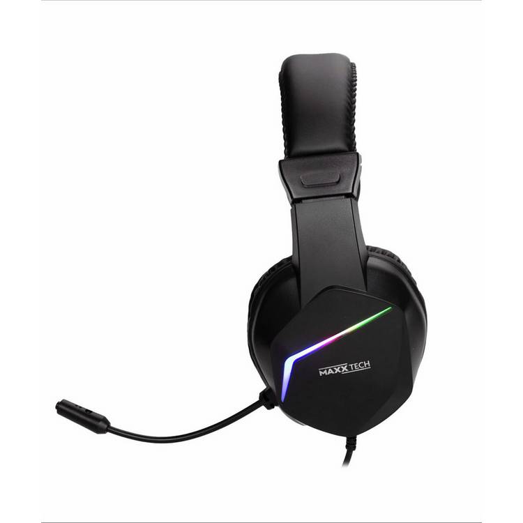 Maxx Tech MX40 LED gaming headset black - British product