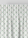 Laura Ashley Sage Wickerwork made to measure curtains - British product