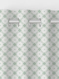 Laura Ashley Sage Wickerwork made to measure curtains - British product