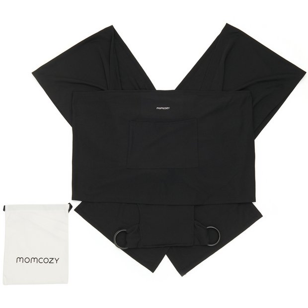 Momcozy baby carrier black soft fabric - British product