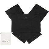 Momcozy baby carrier black soft fabric - British product
