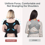 Momcozy baby carrier black soft fabric - British product