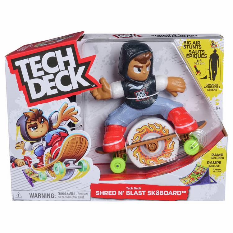 Teck Deck fingerboard Shred N' Blast - British product