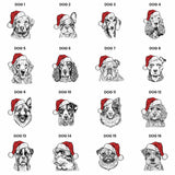 Personalised dog breed stoneware bauble 6cm (British brand)