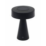 Habitat table top solar light black, imported from the UK