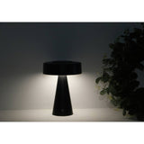 Habitat table top solar light black, imported from the UK