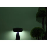 Habitat table top solar light black, imported from the UK