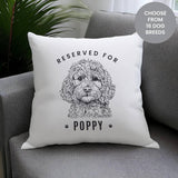 Argos Personalised Message Dog Breed Cushion H38 x W38 x D8cm- Buy online at McGrocer