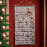 Personalised unicorn advent calendar - British product
