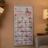 Personalised unicorn advent calendar - British product