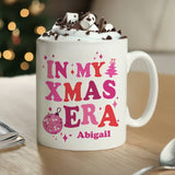 Personalised Christmas era ceramic mug 325ml (British brand)