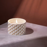 Fired Earth White Tea & Pomegranate candle 6cm x 9.5cm, UK version