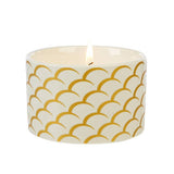 Fired Earth White Tea & Pomegranate candle 6cm x 9.5cm, UK version