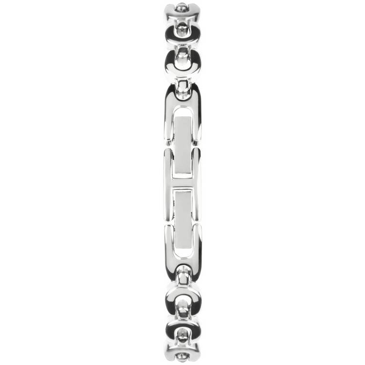 Sekonda ladies watch mother-of-pearl dial stone-set bracelet - British product