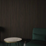 Argos Kraus Acoustic Wood Veneer Dark Oak Wall Panel 2.4m- Buy online at McGrocer