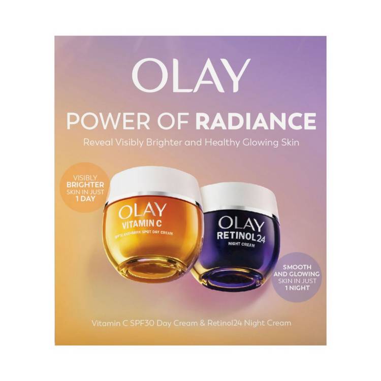 Olay Radiance Renewal giftset day and night cream (British brand)