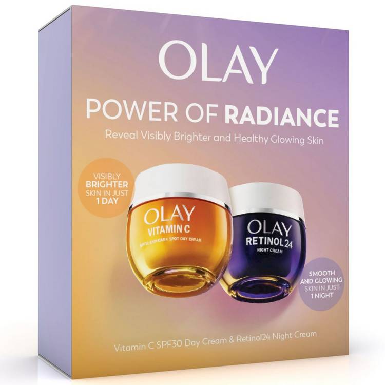 Olay Radiance Renewal giftset day and night cream (British brand)