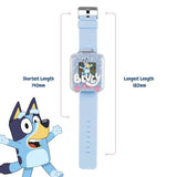 Bluey interactive blue silicone strap watch 45mm - British product