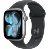 Argos Apple Watch Series 11 GPS 42mm Smartwatch with Black Sport Band (M/L)- Buy online at McGrocer