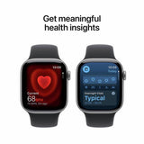 Apple Watch Series 11 GPS 42mm Black Sport Band (British brand)