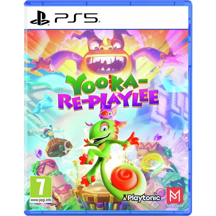 Yooka-Replaylee PS5 game enhanced definitive edition, UK version