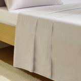 Argos Habitat Cool Cotton Lyocell Grey Flat Sheet - Single- Buy online at McGrocer