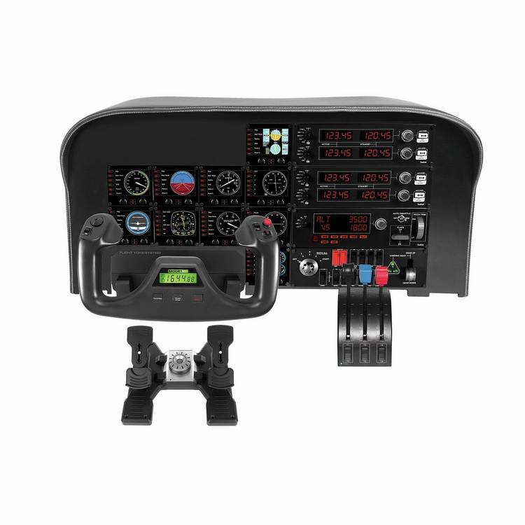 Logitech G flight simulator throttle quadrant (British brand)