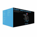 Logitech G flight simulator throttle quadrant (British brand)