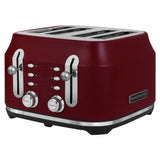 Rangemaster Classic 4 slice toaster burgundy kitchen appliance - British product