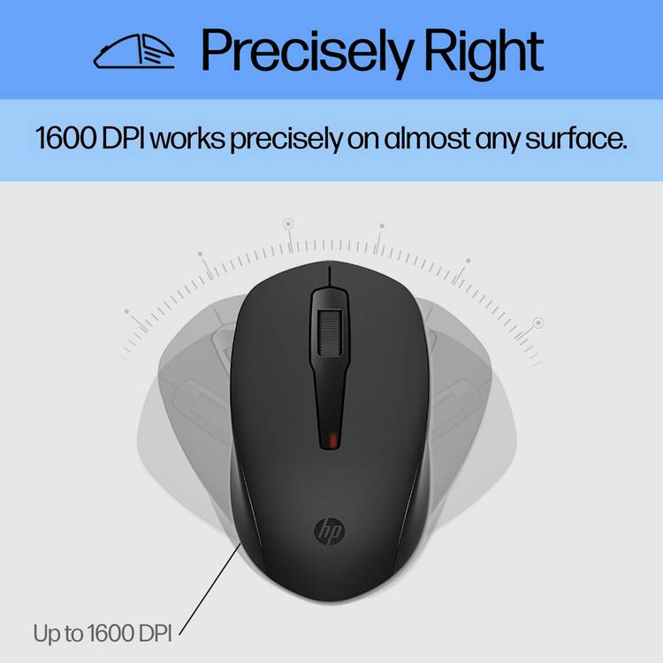 HP 150 wired keyboard and mouse set, imported from the UK