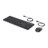 HP 150 wired keyboard and mouse set, imported from the UK