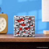 Minecraft Redstone Ore illuminating replica 10.2cm, imported from the UK