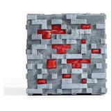 Minecraft Redstone Ore illuminating replica 10.2cm, imported from the UK