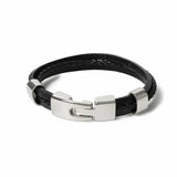 Argos Uncommon Souls Men's Leather Clasp Bracelet 19cm- Buy online at McGrocer