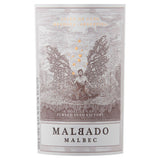 Malbado Malbec red wine 75cl, imported from the UK