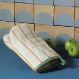 Habitat Sanderson National Trust oven glove, fully padded cotton, imported from the UK