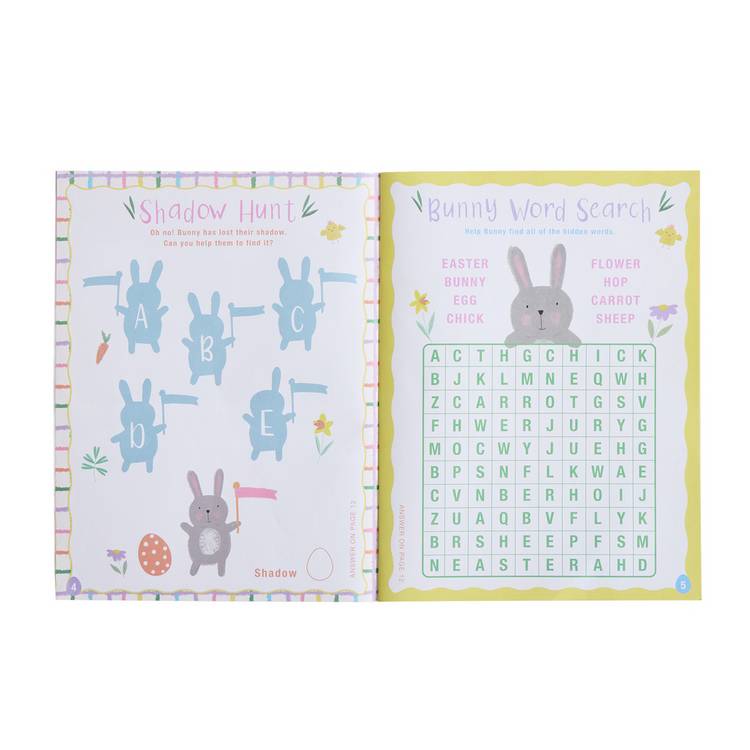 Argos Home Easter activity book with animal masks and stickers, imported from the UK