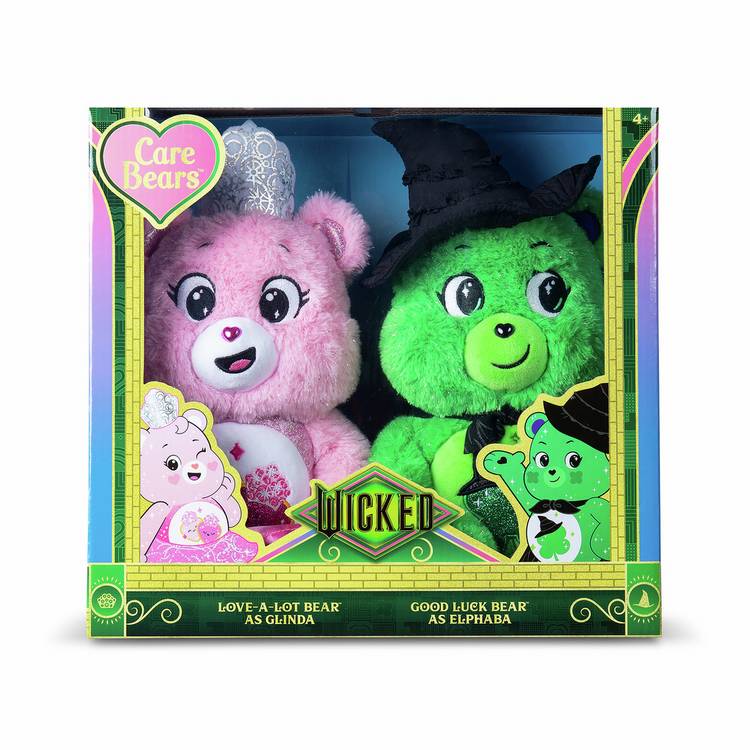 Care Bears plush toy set Wicked 2-pack 30cm (British brand)
