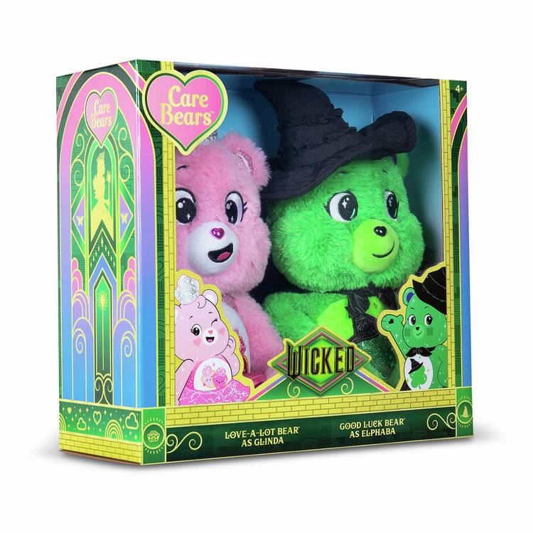 Care Bears plush toy set Wicked 2-pack 30cm (British brand)