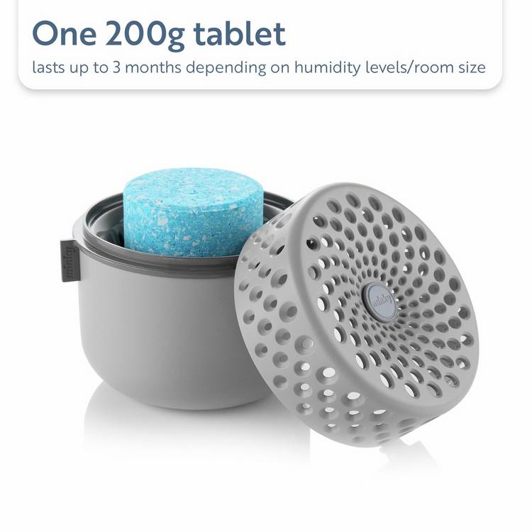 Minky moisture absorber with tablets 200g imported from the UK